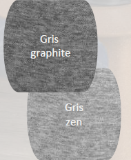 Gris graphite/Gris zen