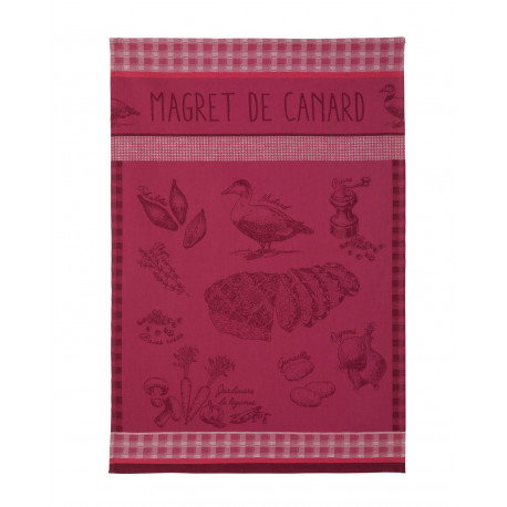Torchon jacquard MAGRET DE CANARD